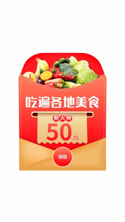 生鲜食品优惠券弹窗广告 打造高效营销海报，助力食品销售增长
