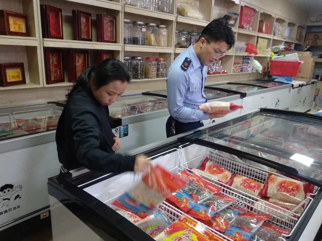 福建市场监管卫士用行动护卫冷冻食品安全防线